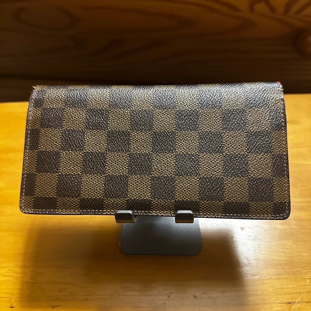 Louis Vuitton Damier Brown Long Wallet